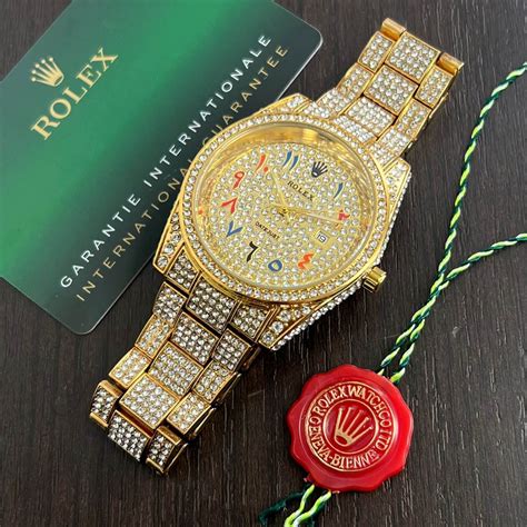 diamond encrusted rolex ladies|rolex full diamond prix.